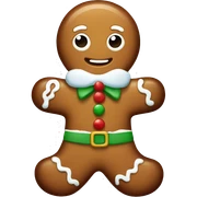 Christmas gingerbread  sticker