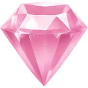 Pink diamond  sticker