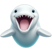 Beluga sticker