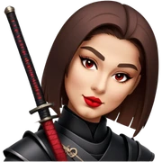 Shadow Samurai sticker