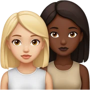 Girl girl sticker
