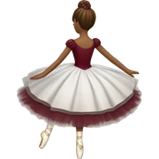 burgundy music box with white ballerina standing back sticker