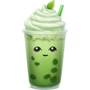 iced matcha latte  sticker