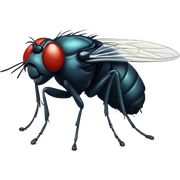 Fly  sticker