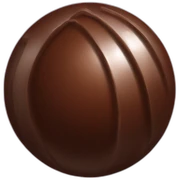 chocolate ball sticker
