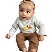 realistic portrait of a child sticker