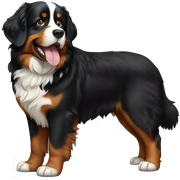 Bernese mountain dog sticker