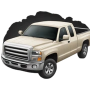 oversized pickup truck sticker