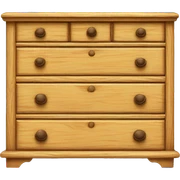 vintage pine dresser  sticker