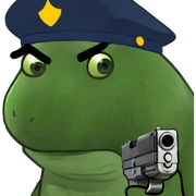 black guy with gun sticker