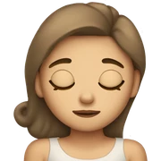 girl sleeping sticker