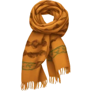 Scarf sticker