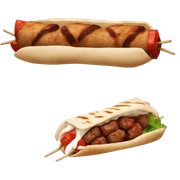 Turkish kebab sticker
