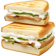 make me a white sandwich with indian cream sticker