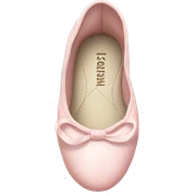 Pale pink ballet shoes sticker