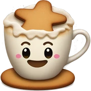 Gingerbread latte sticker
