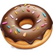 Donut sticker