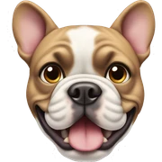 French bull dog sticker