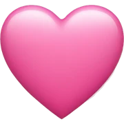 Pink heart sticker