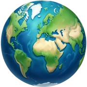 Earth  sticker