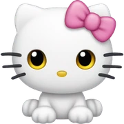 Cute hello kitty sticker