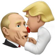 putin-kissing-trump sticker