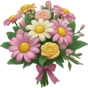 Aesthetic flower bouquet  sticker