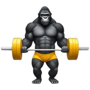 gorilla weightlifting sticker