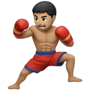 Muay thai sticker
