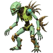 Zombie vernid-protogen-primagen-fusion-hybrid, full body sticker