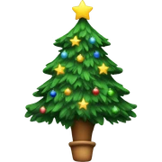 Christmastree sticker