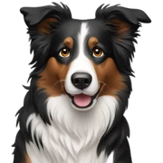 border collie sticker