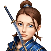 Vigilant Samurai sticker