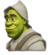 shrek nigga sticker