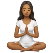 meditation sticker