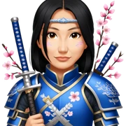 Samurai Warrior sticker