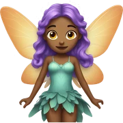 fairy girl with big wings sticker