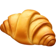 buttery croissant emoji sticker