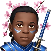 Samurai Warrior sticker