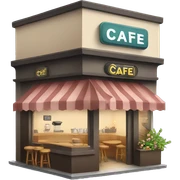 Cafe sticker