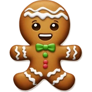 Gingerbread sticker