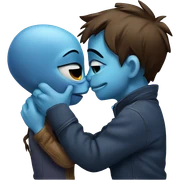 Stich kissing his girlfriend  sticker