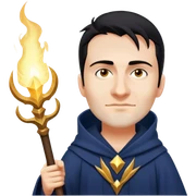 Stormcaller Wizard sticker