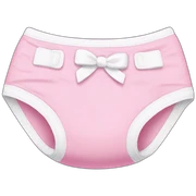 Diaper pink sticker