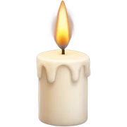 candle sticker