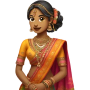 gujarati girl sticker