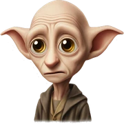 shat dobby from harry potter sticker