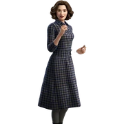 plaid dress girl indoors sticker