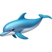 Dolphin sticker