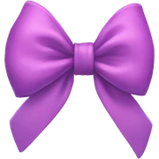Aesthetic bow sticker